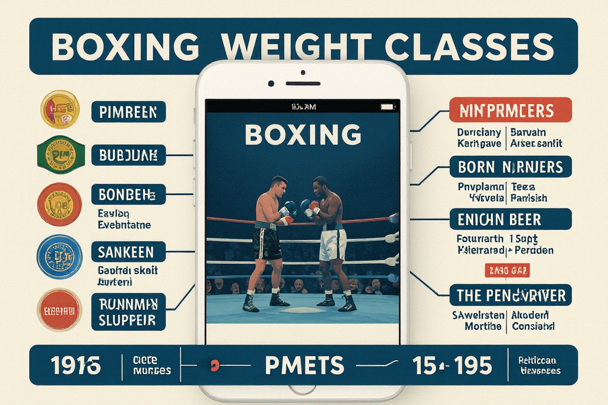 The History of Boxing Weight Classes – How Fighters Are Classified