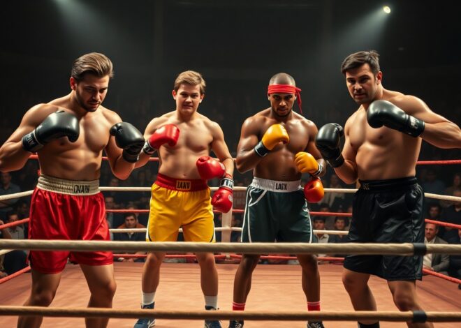 The Evolution Of Boxing Legends Through The Decades